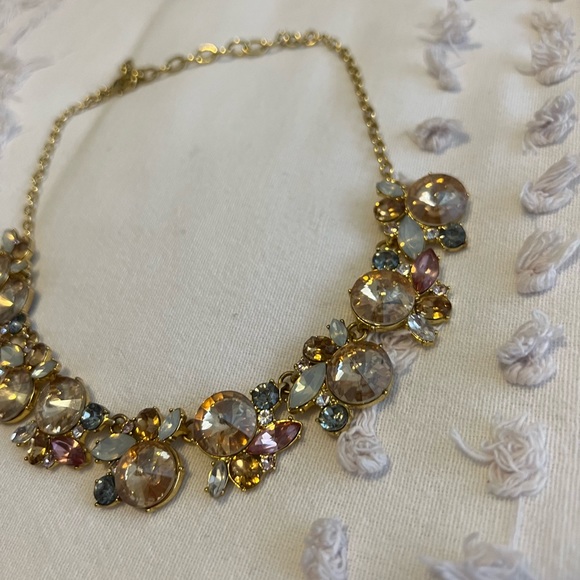 ESTELLE STATEMENT NECKLACE Gold Tone Baublebar - Picture 5 of 7